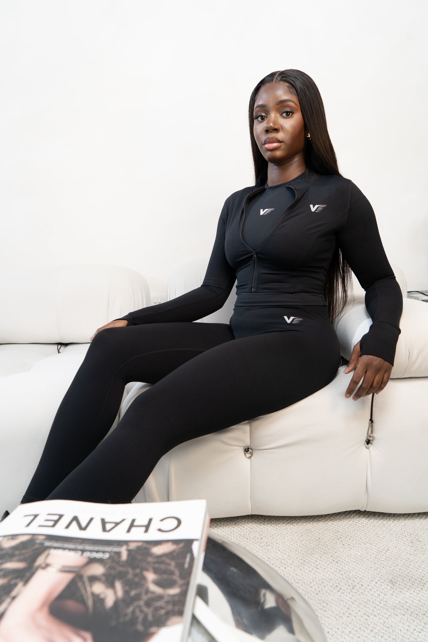 Apex Seamless Leggings – Jet Black