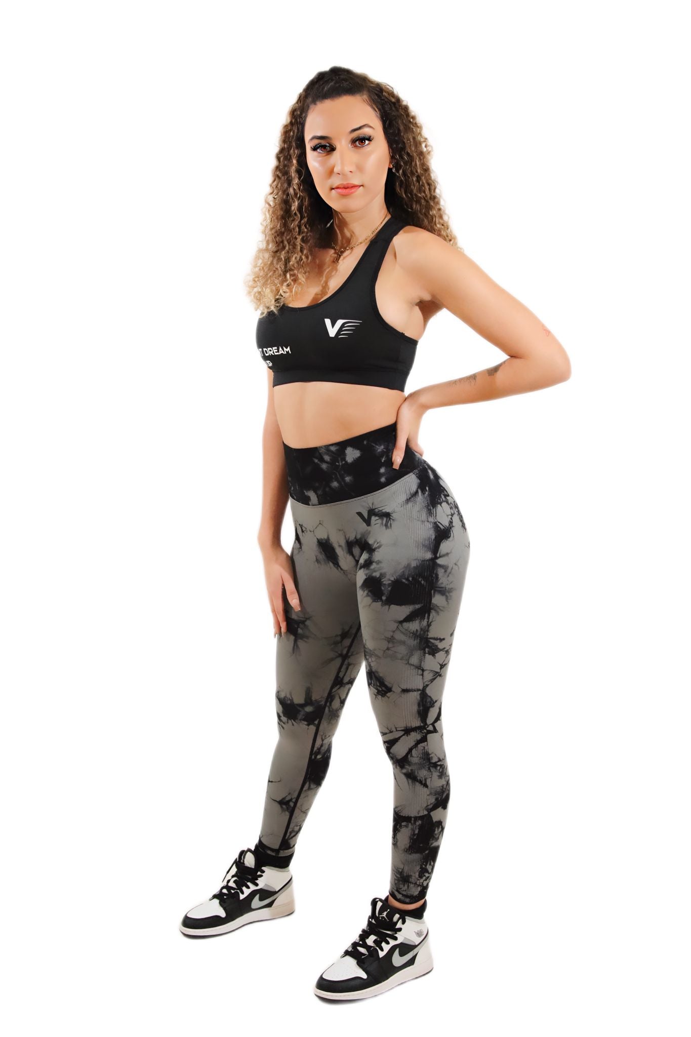 Scrunch Seamless Leggings in Native Cave stone Camo