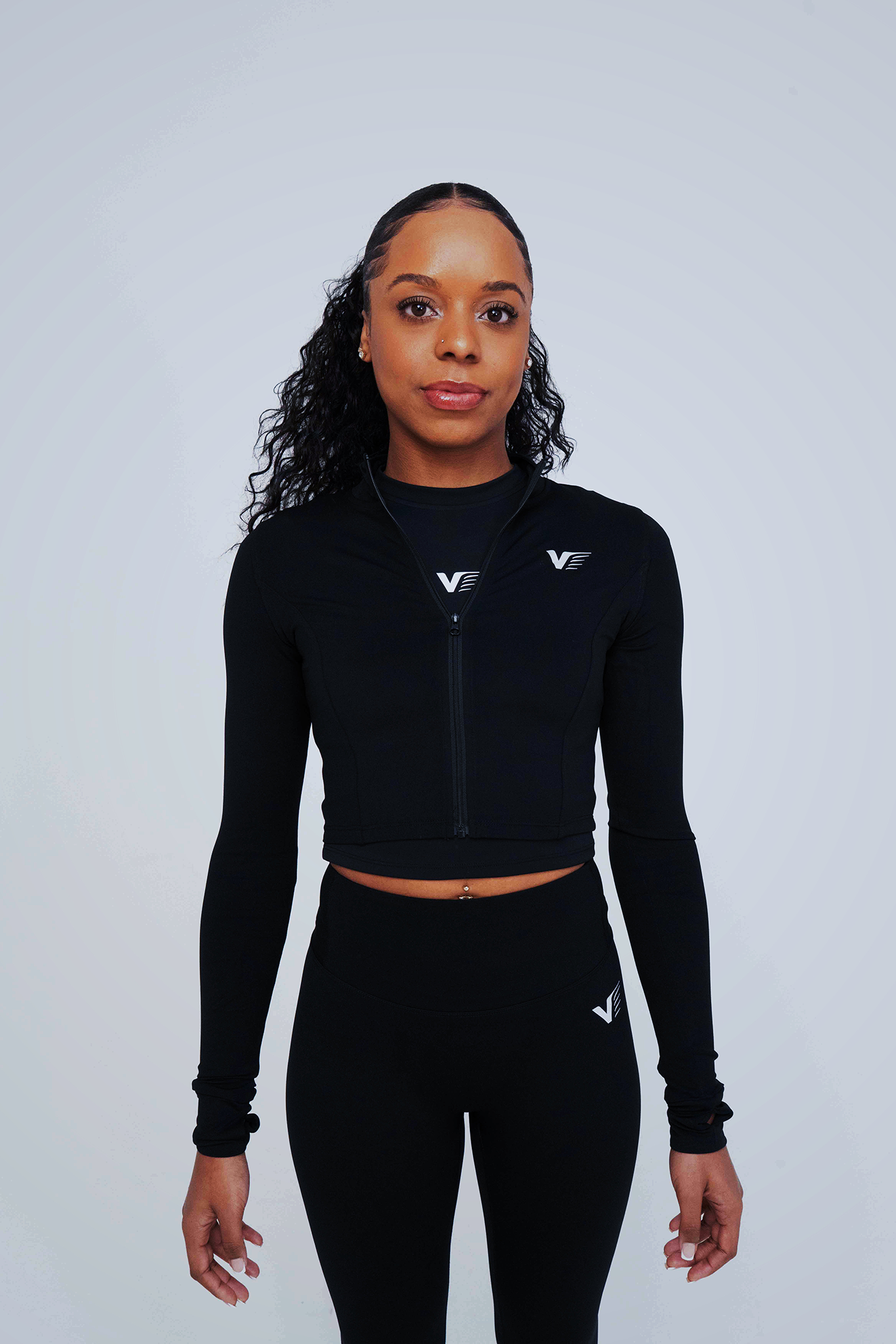 Apex Seamless Leggings – Jet Black