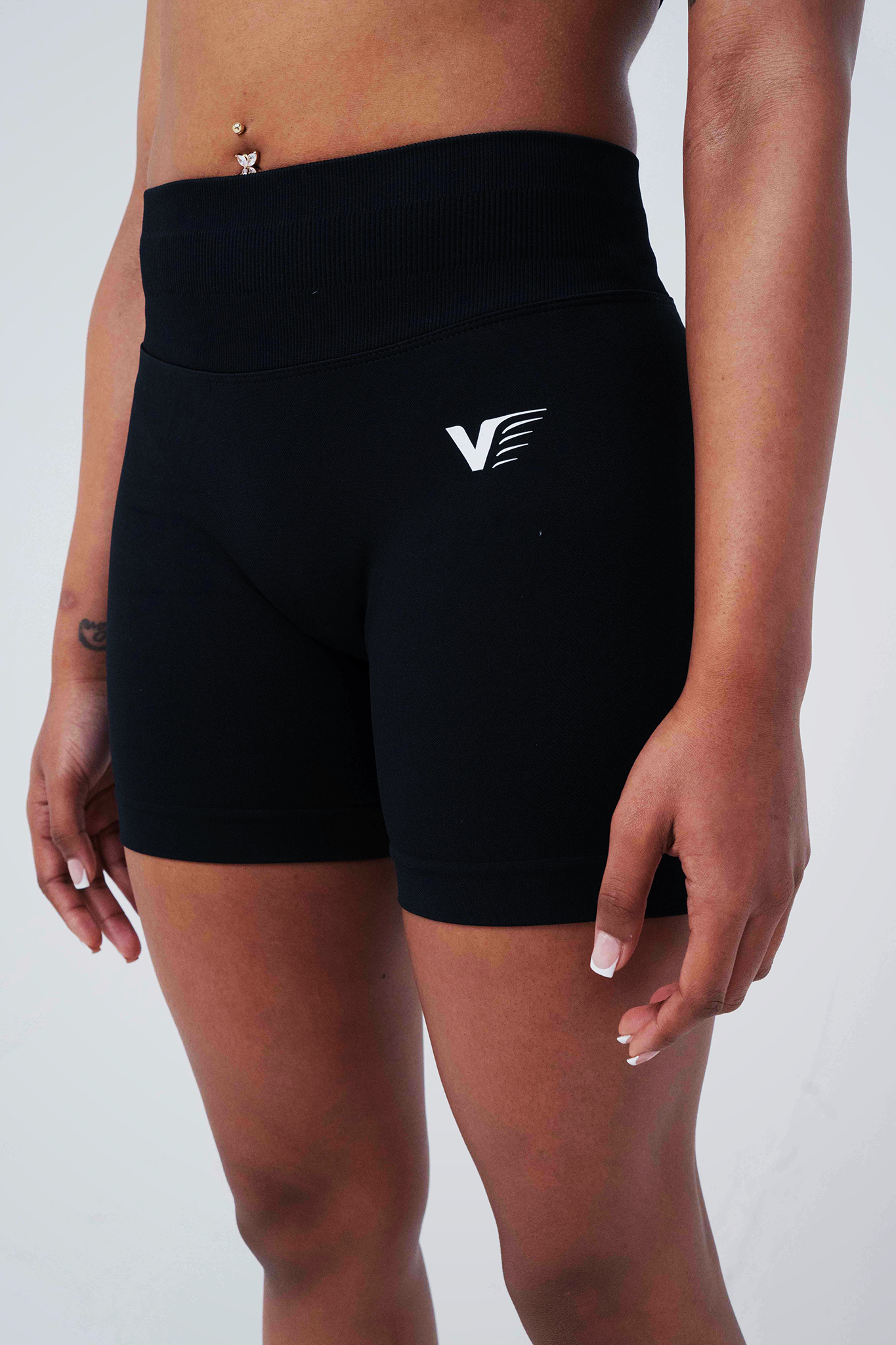 Apex Seamless Sculpt Shorts – Black